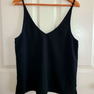 American apparel v neck tank top